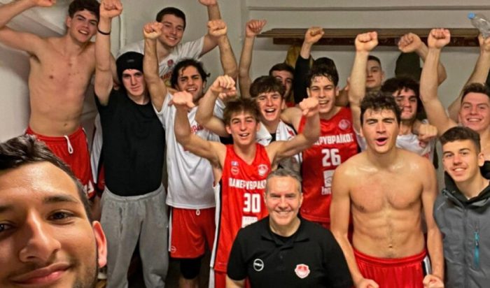 ”Χάλκινος” ο Μεσολογγίτης Χρήστος Ασημακόπουλος με την U18 του Πανερυθραϊκού!