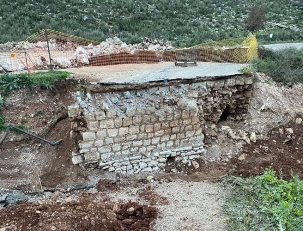 Δήμος Ξηρομέρου: Σε ενάμιση μήνα θα είναι έτοιμο το γεφύρι στη θέση Σουπί