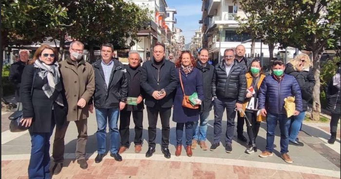 Αγρίνιο: Δράση του ΚΙΝΑΛ για την ακρίβεια και την ενεργειακή κρίση