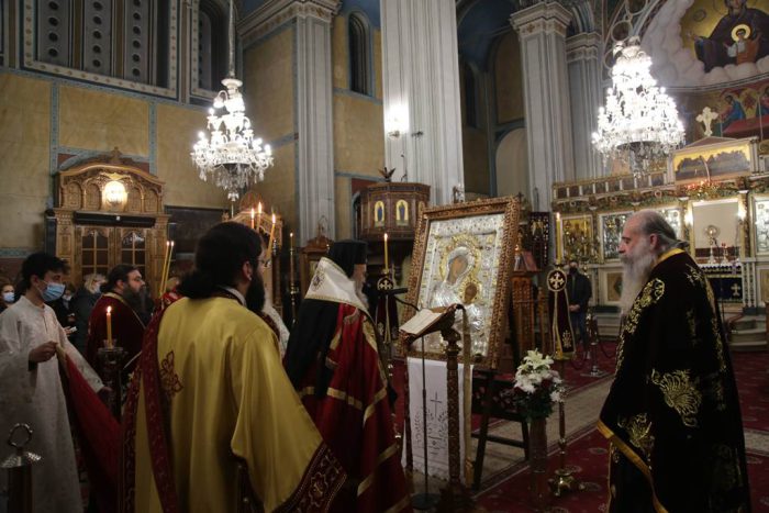 Σε κλίμα κατάνυξης η Α’ Στάση των Χαιρετισμών στο Μεσολόγγι