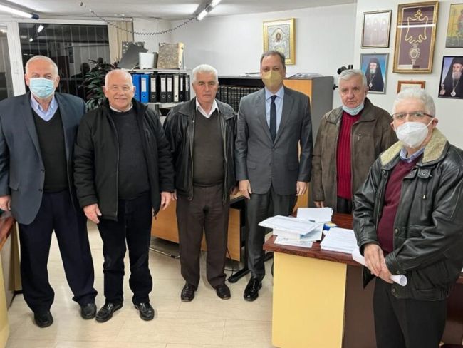 Με τον Σύλλογο Πολυτέκνων Αγρινίου συναντήθηκε ο Σπήλιος Λιβανός