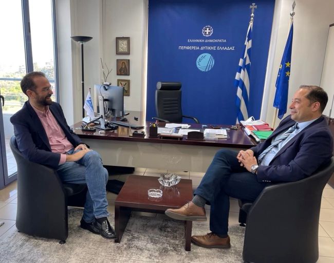 Καθήκοντα άμισθου σύμβουλου του Περιφερειάρχη, Νεκτάριου Φαρμάκη αναλαμβάνει ο Χρήστος Μπούνιας