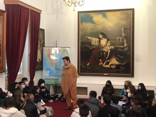 Συμμετοχή του Καλλιτεχνικού Γυμνασίου σε εκδήλωση με τη διακεκριμένη ιστορικό Μαρία Ευθυμίου