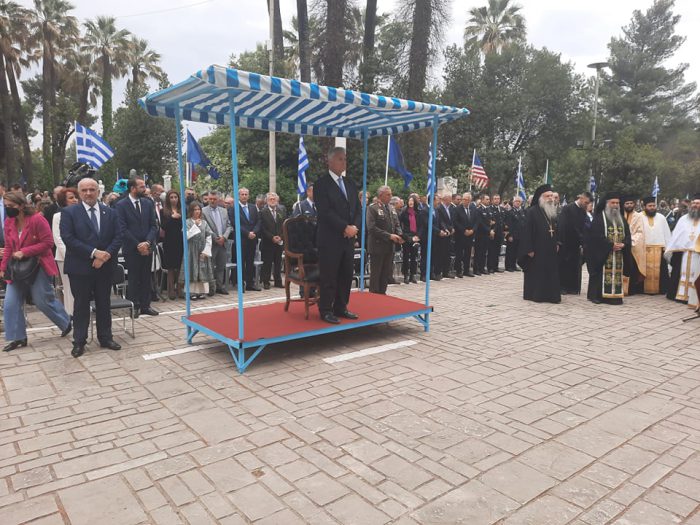 Kορυφώθηκαν, σήμερα Κυριακή των Βαΐων, οι εορταστικές εκδηλώσεις για τον εορτασμό της 196ης Επετείου της Εξόδου