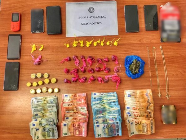 Συνελήφθη  διακινητής ναρκωτικών σε περιοχή του Μεσολογγίου