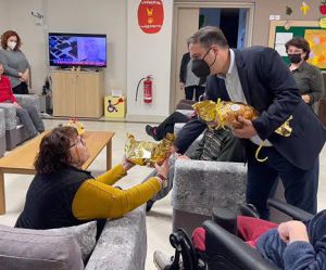 Επίσκεψη Θανάση Παπαθανάση στην «Αλκυόνη»