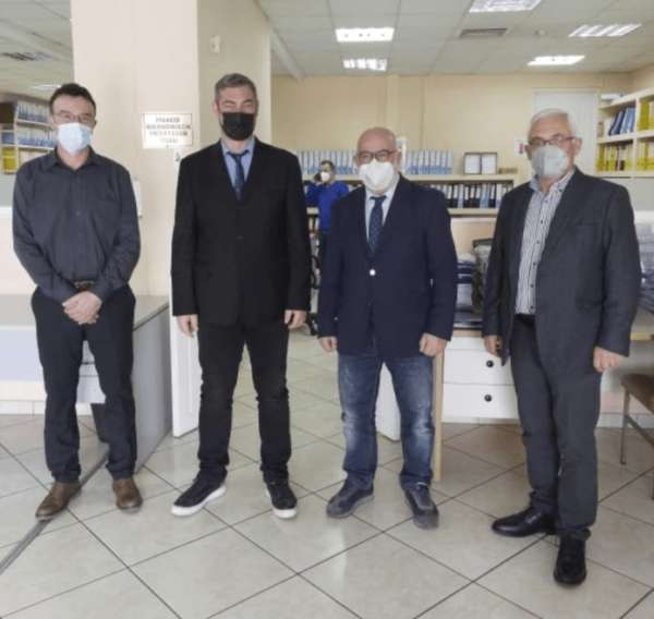 Επίσκεψη του Βοηθού Περιφερειάρχη, Π. Σακελλαρόπουλου, στον ΕΛΓΑ
