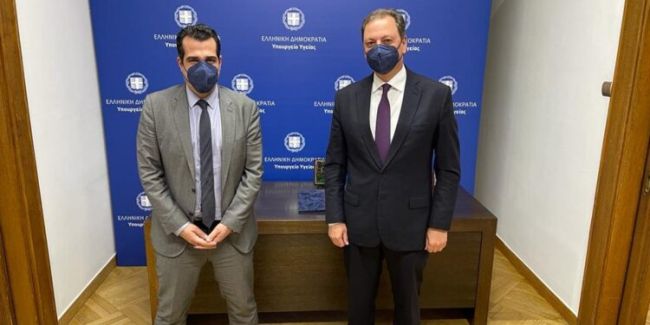 Συνάντηση Λιβανού με Πλεύρη για τα ζητήματα Υγείας του νομού Αιτωλοακαρνανίας