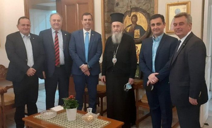 Επίσκεψη του Υπάτου Κυβερνήτη της AHEPA Jimmy Kokotas στη Ναύπακτο