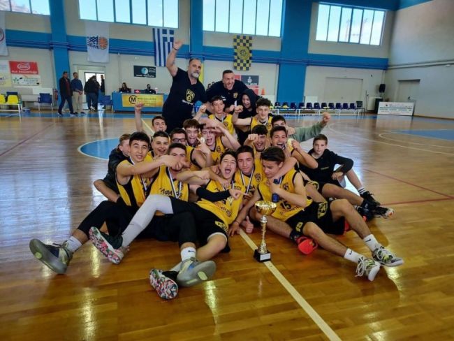 Το πρωτάθλημα παίδων της ΕΣΚΑΒΔΕ κατέκτησε η ΑΛΦΑ 93