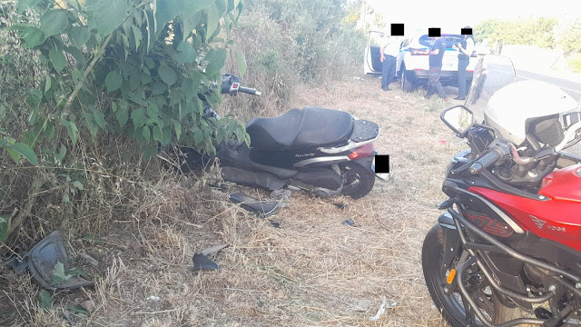 Τροχαίο με τραυματισμό δικυκλιστή στην Νέα Αβώρανη