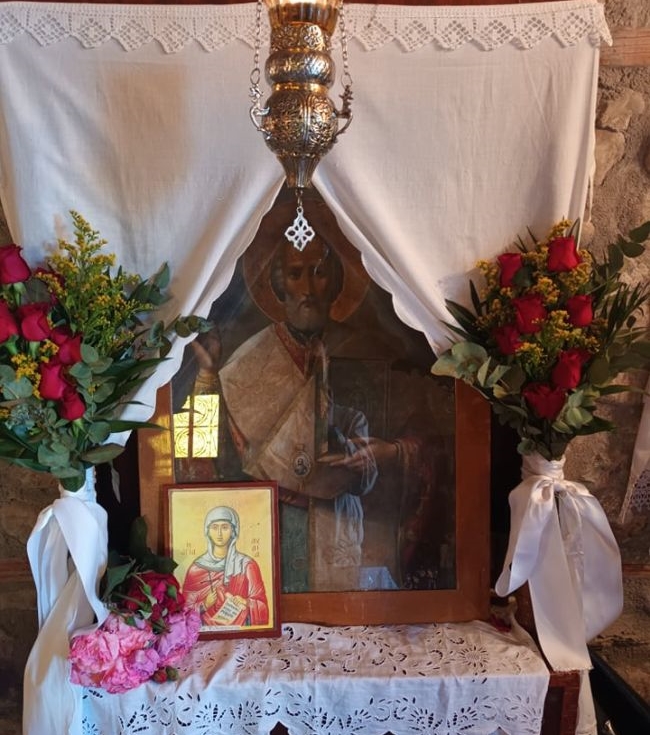 Η εορτή ανακομιδής λειψάνων Αγίου Νικολάου στα Καλύβια