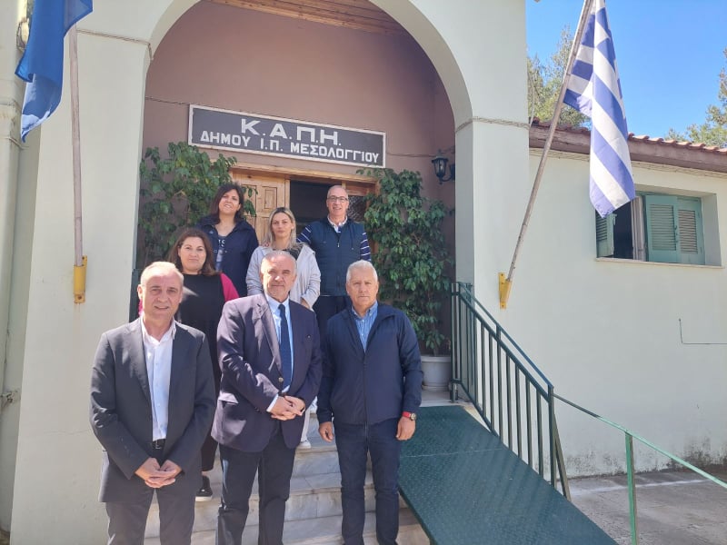 Ευχαριστίες Κώστα Λύρου για την δωρεά ιατροτεχνολογικού υλικού στο Κ.Α.Π.Η. Ι.Π. Μεσολογγίου