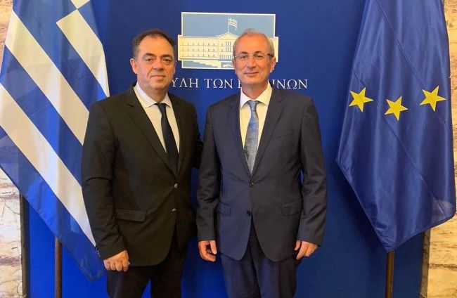 Συναντήσεις του Δημάρχου Θέρμου για το θέμα του υποκαταστήματος της Τράπεζας Πειραιώς
