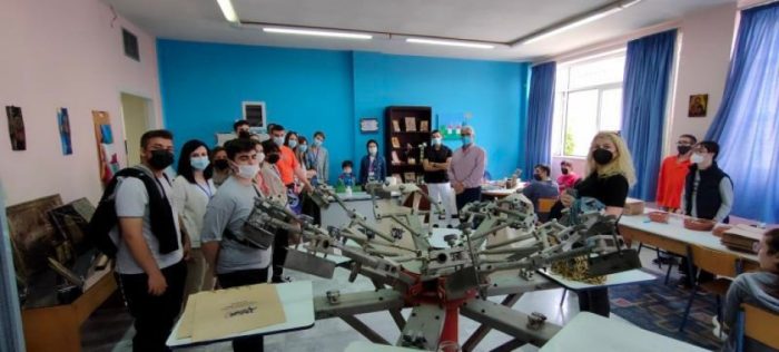 Επίσκεψη μαθητών και καθηγητών από Ελλάδα, Σερβία, Τουρκία, Ρουμανία και Πολωνία  στο “Παναγία Ελεούσα”