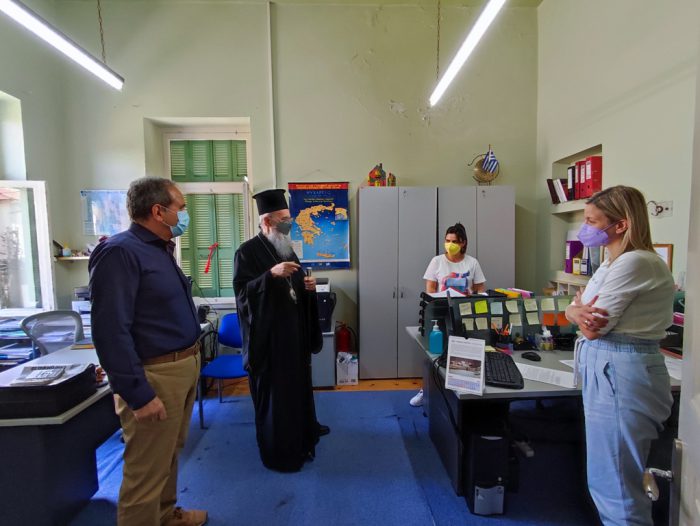 Επίσκεψη του Μητροπολίτου Ναυπάκτου στην ΕΨΥΠΕΑ