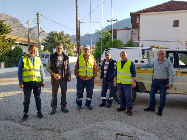 Δράσεις καθαριότητας στην Κοινότητα Κανδήλας Ξηρομέρου