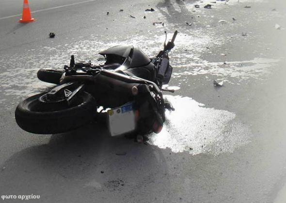 Τροχαίο με τραυματισμό στα Γεφύρια Αιτωλικού