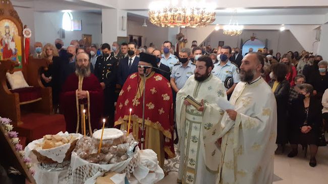 Οι Απόστρατοι Αγρινίου τίμησαν την προστάτιδάς τους Αγία Ειρήνη