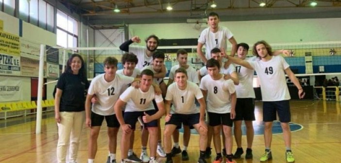 Πρωταθλήτρια Αιτωλοακαρνανίας η ομάδα βόλεϊ του 1ου Λυκείου Μεσολογγίου