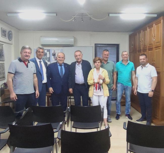 Συνάντηση της ΟΕΒ Αιτωλοακαρνανίας με τον Πρόεδρο της ΓΣΕΒΕΕ