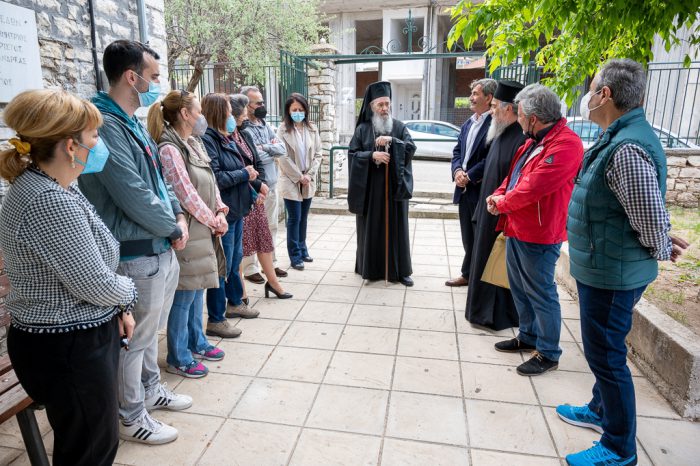 Ποιμαντικές επισκέψεις  του Μητροπολίτου Ναυπάκτου στο Θέρμο