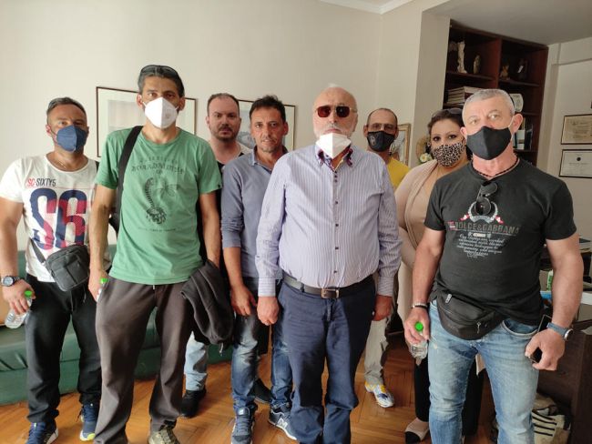 Συνάντηση Κουρουμπλή με το Σωματείο Ναυτεργατών Δυτικής Ελλάδος και ΙονίωνΝήσων, «Ο Άγιος Νικόλαος»
