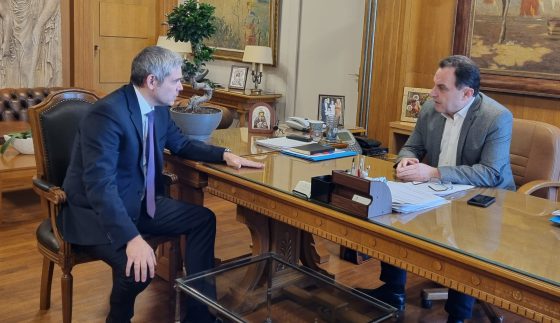 Συνάντηση Καραγκούνη-Γεωργαντά για τα προβλήματα του αγροτικού κόσμου