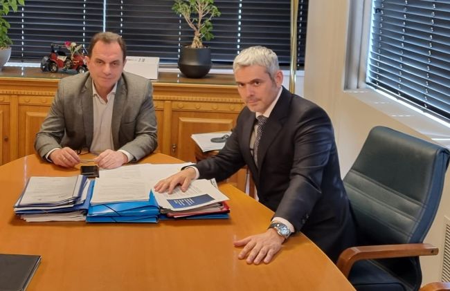 Συνάντηση Καραγκούνη με Γεωργαντά σχετικά για την ελιά καλαμών