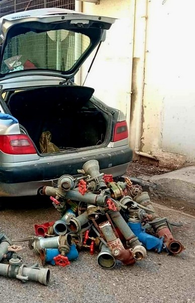 Συνελήφθησαν ο μαντρά και οι κλέφτες των αρδευτικών δικτύων του Νεοχωρίου