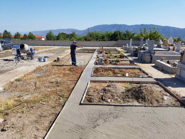 Εργασίες ευπρεπισμού και καλύτερης οργάνωσης στο Κοιμητήριο Φυτειών