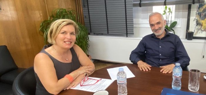 H Ασημίνα Γκάγκα έρχεται σε Αγρίνιο και Μεσολόγγι-Τι συζήτησαν με Μ.Σαλμά
