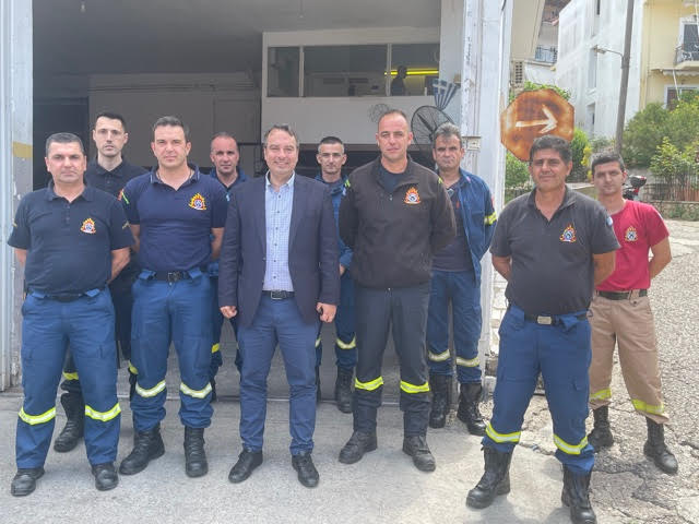 Επίσκεψη Θανάση Παπαθανάση στην Αμφιλοχία