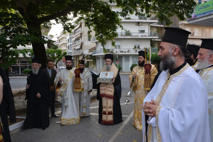 Με λαμπρότητα η Υποδοχή Λειψάνου Αγίου Καλλινίκου στο Αγρίνιο