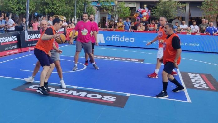 Τις μπασκετικές τους ικανότητες επέδειξαν Παπαναστασίου-Φαρμάκης!