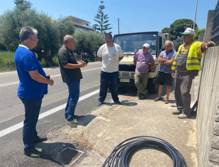 Ολοκληρώθηκε το έργο ύδρευσης της Παλαιοπαναγιάς Ναυπάκτου