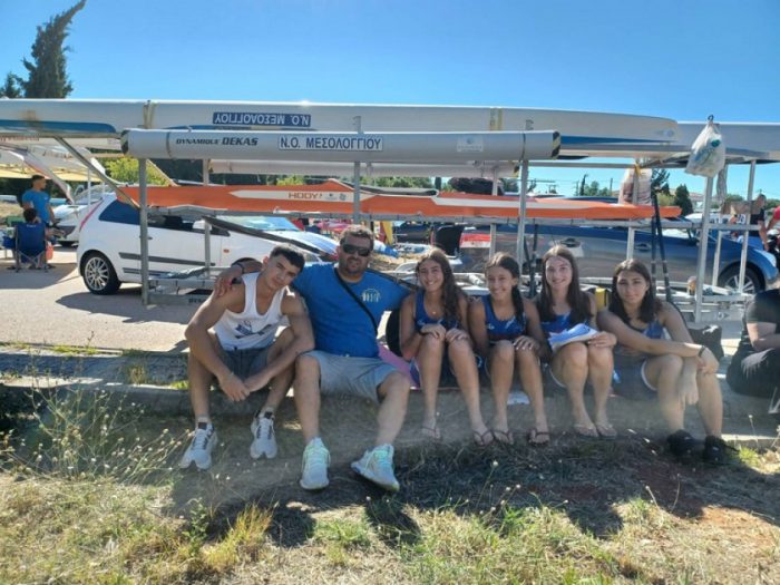 Εξαιρετική εμφάνιση της ομάδας canoe kayak του ΝΟ Μεσολογγίου στο Σχινιά