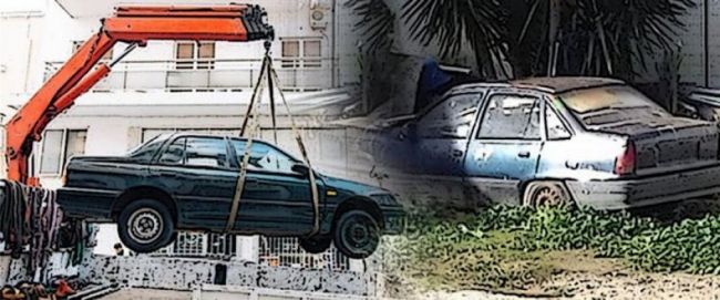 Μύτικας: Να ενταθεί η προσπάθεια απομάκρυνσης των εγκαταλελειμμένων οχημάτων