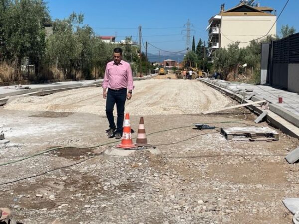 Αγρίνιο:Σε εξέλιξη είναι οι εργασίες πλήρους ανακατασκευής της οδού Πολυβίου