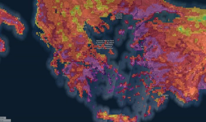 Copernicus: Σε ακραίο κίνδυνο πυρκαγιάς η Αττική – Ποιες περιοχές κινδυνεύουν