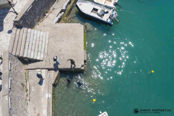 Με γοργούς ρυθμούς οι διαδικασίες για τη στερέωση και αποκατάσταση του Λιμανιού της Ναυπάκτου