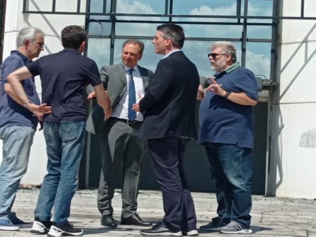 Το κτίριο του Real Group επισκέφθηκε ο Σπήλιος Λιβανός