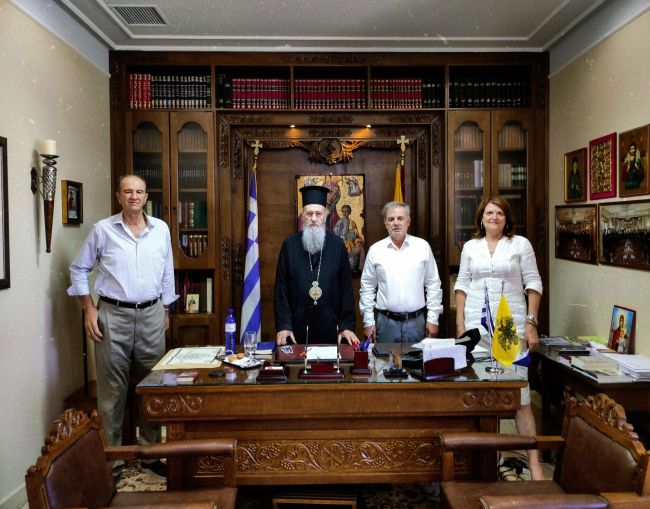 Ο Πανευρυτανικός Σύλλογος συναντήθηκε με το Μητροπολίτη Ναυπάκτου & Αγίου Βλασίου