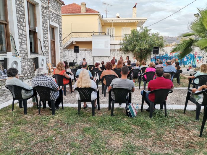 Παρουσιάστηκε στον Μύτικα το νέο βιβλίο της Κατερίνας Θεοδώρου «Νυχτερινό Τρένο»