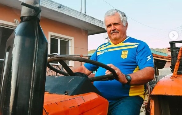 Άρης Μαλεσιάδας στο σπίτι, στη δουλειά… ακόμη και στο τρακτέρ!
