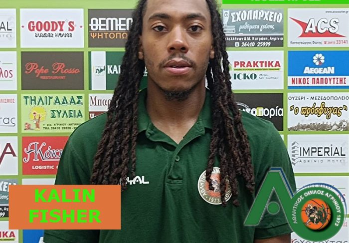 Ο Kalin Fisher στον ΑΟ Αγρινίου