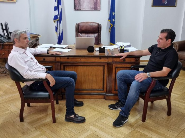 Συνάντηση Καραγκούνη-Πλεύρη για την λειτουργία μονάδας εμφραγμάτων στο νοσοκομείο Αγρινίου