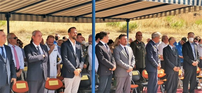 Στο Θέρμο ο Νίκος Χαρδαλιάς σε εκδήλωση τιμής και αποκαλυπτηρίων των προτομών πεσόντων αεροπόρων