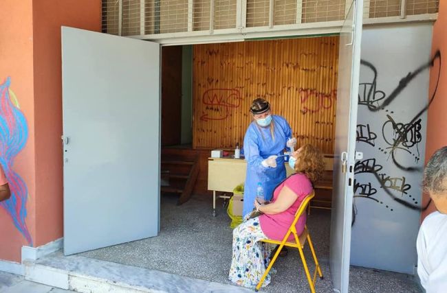 Δράσεις της 6ης ΥΠΕ σε Αγρίνιο, Πάτρα και Πύργο (Δωρεάν Rapid Test Και Εθελοντική Αιμοδοσία)
