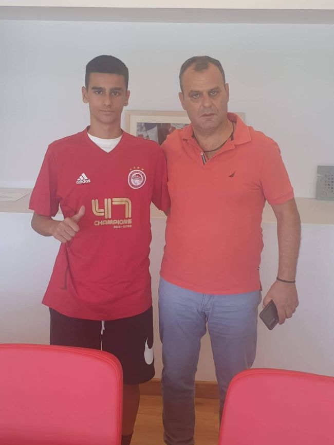 Από τους “Άτλαντες Αγρινίου” στις ακαδημίες του Ολυμπιακού ο 14χρονος Ιωάννης Ξανθόπουλος